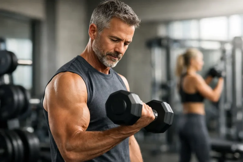 How to Build Muscle Safely After 40 and Beyond