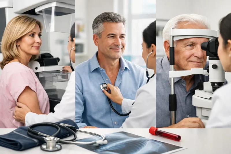 Health Screening Guide for Your 40s, 50s, and 60s