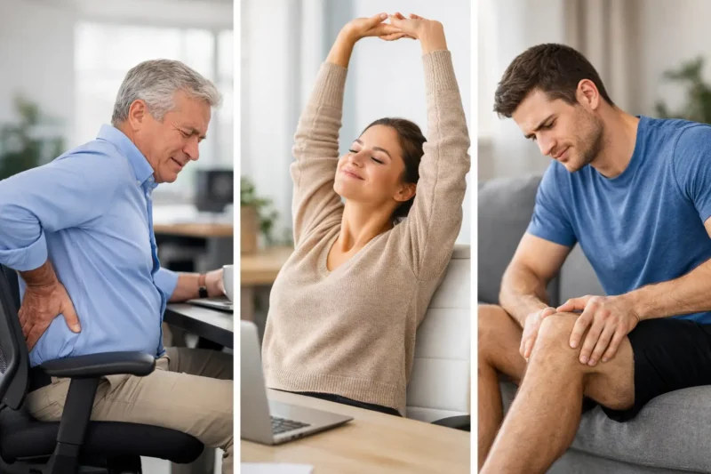 How to Reduce Pain From Sitting at Any Age